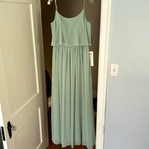 NWT Sage Bridesmaid Dress